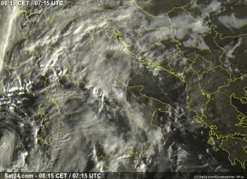 Meteo lunedì 11 novembre: generale peggioramento con forte maltempo in serata all’estremo sud!