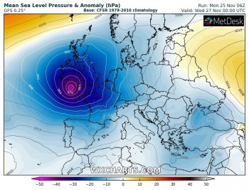 L’ex tempesta tropicale Sebastien si intensifica: domani raggiungerà le coste irlandesi