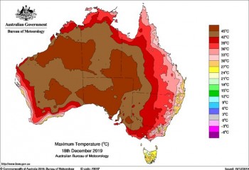 Ondata di caldo storica per l’Australia: raggiunto un nuovo record di temperatura