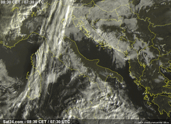 Meteo lunedì 9 dicembre: instabilità in aumento al centro e al sud