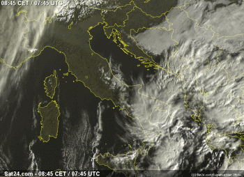 Meteo mercoledì 11 dicembre: peggiora al nord-ovest dalla sera con piogge e neve a bassa quota