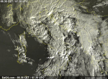 Meteo domenica 22 dicembre: venti tempestosi al centro-sud e forti rovesci