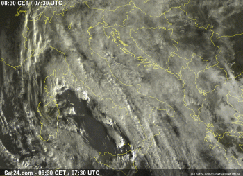 Meteo giovedì 19 dicembre: generale peggioramento con piogge e rovesci diffusi