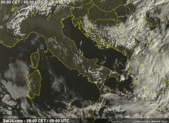 Meteo domenica 5 gennaio: vento forte, netto calo termico e qualche fiocco di neve al centro-sud