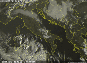 Meteo mercoledì 8 gennaio: tempo bello da nord a sud, ultime piogge sulla Sardegna