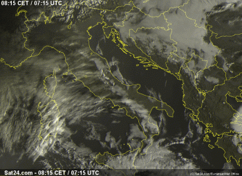 Meteo martedì 21 gennaio: residue piogge su Sicilia e Sardegna, ampie schiarite e stabilità sul resto dell’Italia