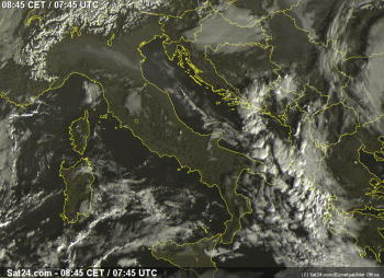 Meteo sabato 11 gennaio: nubi in aumento al centro-sud con isolati piovaschi, bello al nord