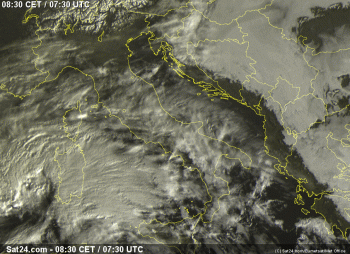 Meteo lunedì 20 gennaio: giornata fredda con maltempo in Sardegna, residui fenomeni sullo Ionio e Adriatico