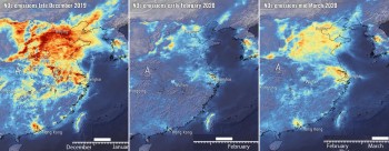 Dopo diverse settimane torna ad aumentare la concentrazione di biossido di azoto in Cina