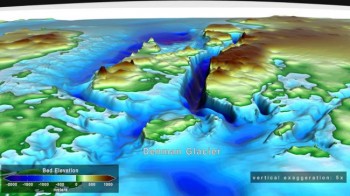 Antartide, il ghiacciaio Denman potrebbe collassare nel canyon più profondo al mondo