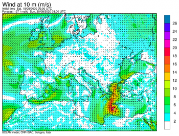 Mar Mediterraneo: dopo il landfall in Grecia il Medicane Ianos potrebbe riformarsi