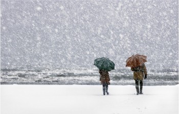 Meteo domenica 14 febbraio: fiocchi fin sulle coste del centro-sud adriatico, clima gelido