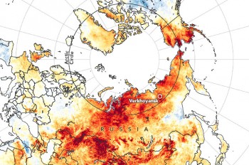 Russia sempre più calda, nel 2020 valori record anche per i ghiacci