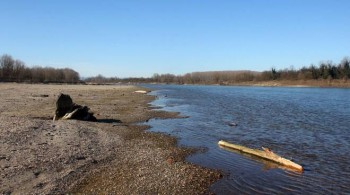 Fiume Po a -45% di portata, rischio siccità estrema anche per Abruzzo e Molise