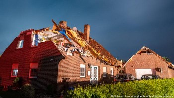 Tornado in Germania: decine di abitazioni danneggiate