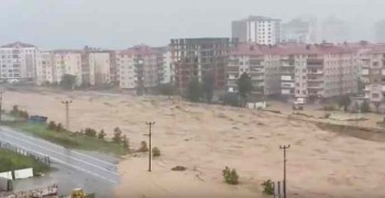 Violenta alluvione nel Nord della Turchia