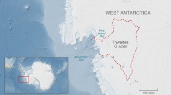 Antartide: il disastro invisibile all’interno del ghiacciaio Thwaites