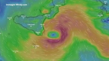 Il Ciclone Apollo ha colpito la Sicilia