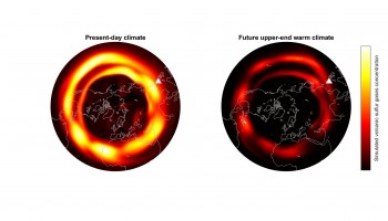 Il riscaldamento globale influenza anche le eruzioni vulcaniche