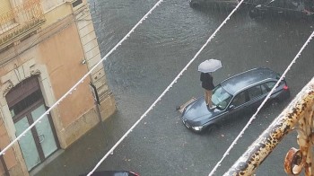 Violento temporale a Siracusa