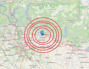 Intensa scossa di terremoto in Lombardia: numerose segnalazioni tra Bergamo e Milano