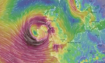 Allerta massima nel Nord Europa: la tempesta Barra porterà forti precipitazioni su Irlanda e Regno Unito