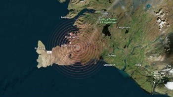 Intensa scossa di terremoto in Islanda, vicino a Reykjavik