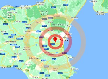 Due scosse di terremoto avvertite a Catania: paura tra gli abitanti