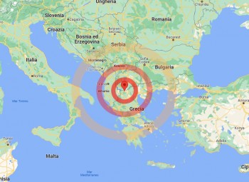 Intenso terremoto in Grecia: segnalazioni anche dal Sud Italia