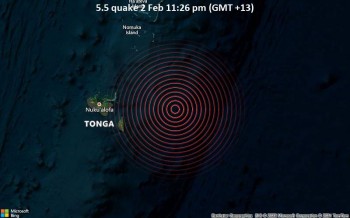 Forte sisma registrato nelle Isole Tonga