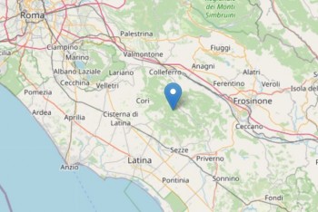 Lieve scossa di terremoto registrata in provincia di Roma: avvertimenti anche nel latinense