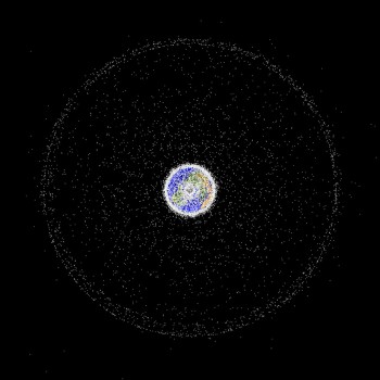 La spazzatura spaziale sta diventando un problema