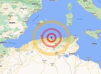 Forte scossa sismica al largo dell’Algeria: non si hanno ancora notizie riguardanti eventuali danni