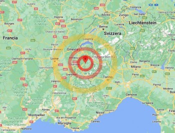 Scossa di terremoto al confine con la Francia: avvertimenti anche da Piemonte e Valle d’Aosta