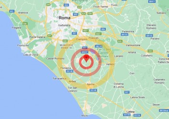 Leggera scossa di terremoto avvertita a Sud di Roma: segnalazioni anche dalla provincia di Latina