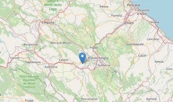 Terremoti: registrata una leggera scossa sismica in provincia dell’Aquila