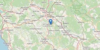 Scossa di terremoto avvertita in provincia di Firenze: ecco i dati INGV