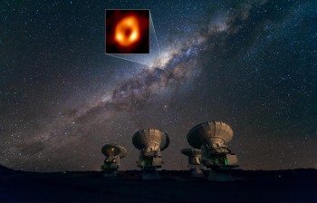 Svelata la prima immagine del buco nero al centro della nostra galassia