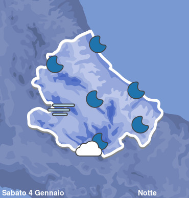 Previsioni Meteo Abruzzo Notte