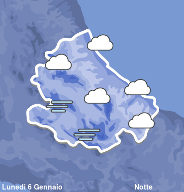 Previsioni Meteo Abruzzo Notte