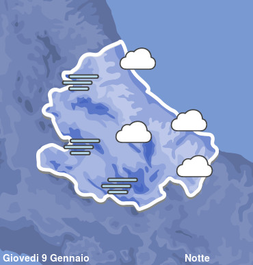 Previsioni Meteo Abruzzo Notte