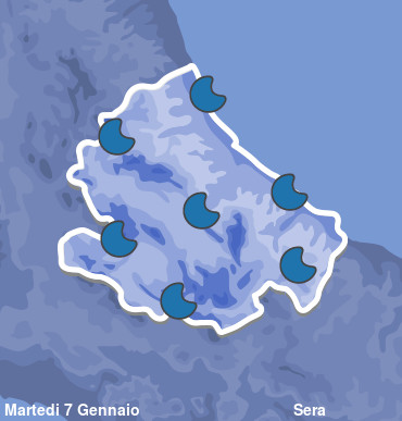 Previsioni Meteo Abruzzo Sera