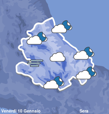 Previsioni Meteo Abruzzo Sera