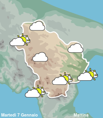 Previsioni Meteo Basilicata Mattina