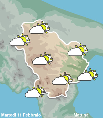 Previsioni Meteo Basilicata Mattina