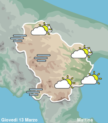 Previsioni Meteo Basilicata Mattina