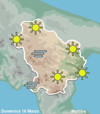 Previsioni Meteo Basilicata Mattina