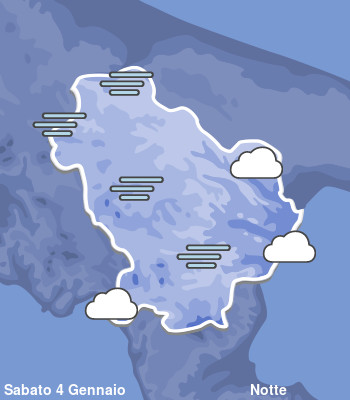 Previsioni Meteo Basilicata Notte