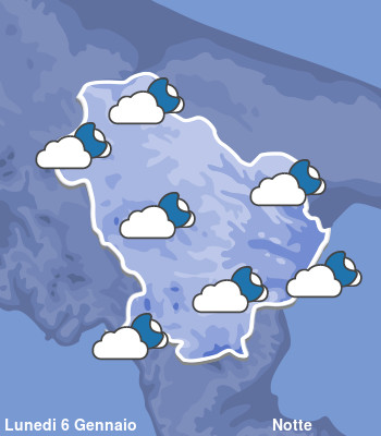 Previsioni Meteo Basilicata Notte