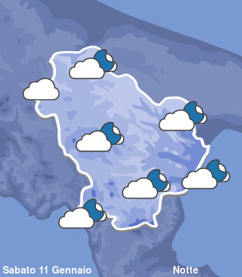 Previsioni Meteo Basilicata Notte